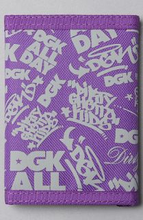 DGK The Classic Wallet in Purple Grey