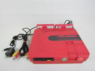 Twin Famicom Sharp Console System An 500R Import Japan Video Game 2228