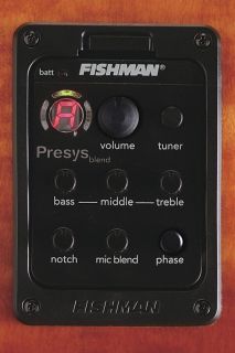 the fishman presys blend preamp with built in internal mic offers