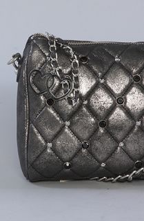 Betsey Johnson The Glam Betsey Cross Body in Pewter