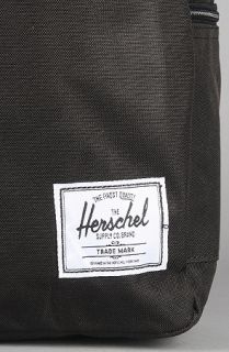 HERSCHEL SUPPLY The Varsity Bag in Black Charcoal