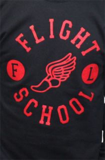 Fully Laced The Flight School SweatshirtBlackRed