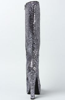  boutique the hot to trot boot in pewter glitter sale $ 51 95 $ 124 00