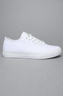 SUPRA The Thunder Low Sneaker in White Canvas