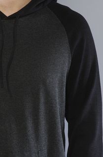 RVCA The VA Blues Sweater in Charcoal Heather