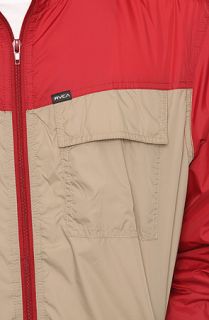 rvca the bay blocker jacket in red $ 52 00 converter share on tumblr