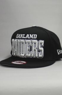 123SNAPBACKS Oakland Raiders Snapback HatBig BoldBlack