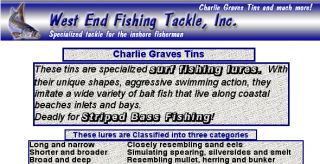 Set of 3 Charlie Graves Fishing 2oz Lures Fig 9