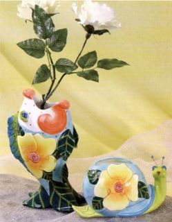 Mrs Lorelei The Fish Vase by Diane Artware