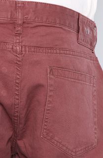 RVCA The Stay RVCA Pants in Raisin Concrete