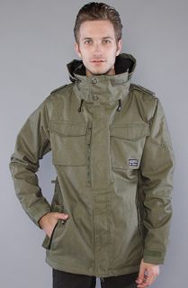 686 the reserved m 65 insulated jacket in army denim this product is