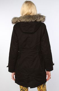 Spiewak The McElroy Hooded Parka With Removable Faux Fur in Black