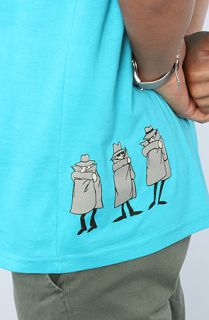 LRG The Fellow Flashers Tee in Turquoise