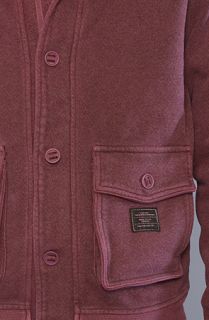 The Scifen Company The Maritime Cardigan in Burgundy
