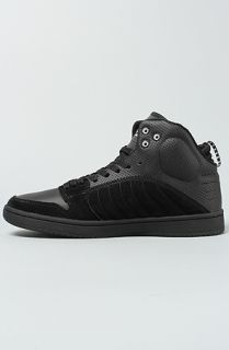 SUPRA The S1W Sneaker in Black Suede Perforated Leather  Karmaloop