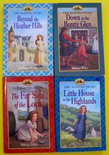  on Prairie THE MARTHA YEARS 1 4 complete series Melissa Wiley lot 4
