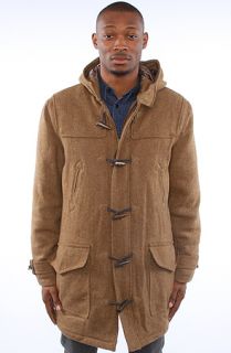 Spiewak The Pearson Duffle Coat in Brown Caramel