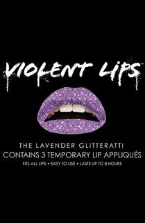 Violent Lips The Lavender Glitteratti Lip Tattoo