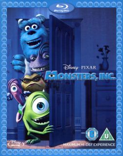 MONSTERS, INC. [Blu ray 2 Disc Set] Disney Pixar Region Free, OOP in