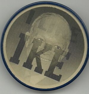 Like Ike Flasher Eisenhower 1956 Pin