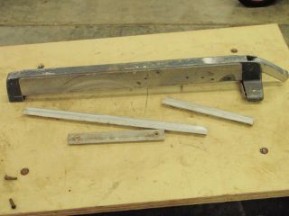  DUNLAP CRAFTSMAN 8 IN TABLE SAW FENCE RAILS
