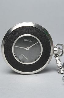 Nixon The Highball Pocket Watch in All Black