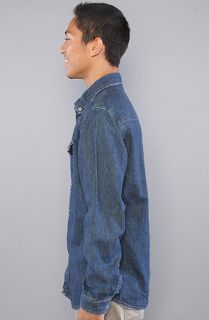 Insight The Bayouborn Buttondown Shirt in Beaten Blue