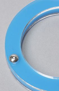 ADEEN The Circle Cuff in Blue Concrete