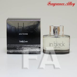 In Black Pour Homme by Estelle Ewen 3 3 3 4 oz EDT Cologne Spray New