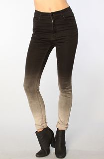 Cheap Monday The Second Skin HiWaist Skinny Jean in Faded Black