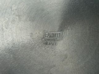 excello 1915 china baby bowl in metal heating bowl
