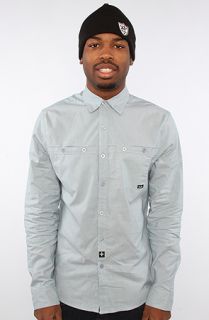 Tavik The Monarch Buttondown in Blue Concrete