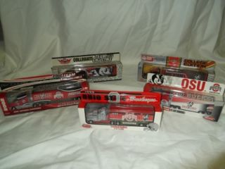  is a Lot of 5 New in Box Collectible Ohio State Tractor Trailers