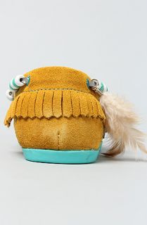 Study The Cherokee Dock Shoe in Yellow Suede and Teal Sole  Karmaloop