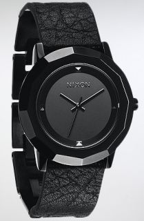 Nixon The Bobbi Watch in All Black Concrete