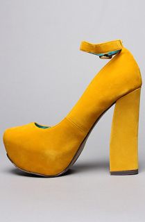 Sole Boutique The Bergen Shoe in Yellow