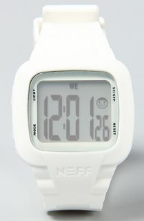 NEFF The Steve Watch in White Concrete