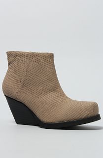 Cheap Monday The Angle Low Boot in Clay Snake