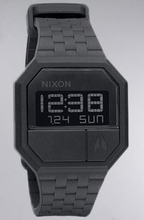 Nixon The Rubber ReRun Watch in Black
