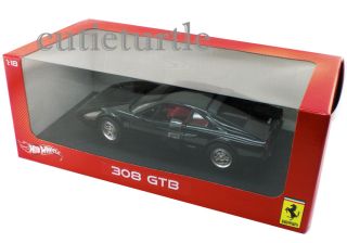 Hot Wheels Ferrari 308 GTB 1 18 Diecast Black