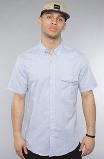 White Picket Fence The Angelo SS Buttondown Shirt in Light Chambray