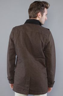 COMUNE The Edwin Jacket in Coffee Concrete