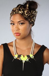 nOir The Highlight Spike Neon Necklace