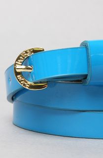  boutique the neon belt in blue sale $ 7 95 $ 25 00 68 % off