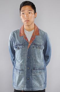 Obey The Loner Denim Jacket in Indigo