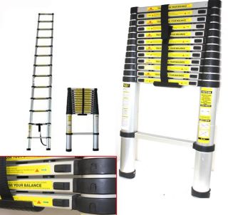  Aluminum Extension Ladder Max 300Lbs Inspection Ladder