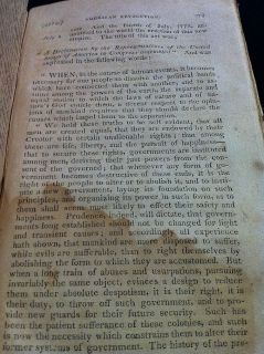 1811 RARE American Revolution Revolutionary War History Book Antique