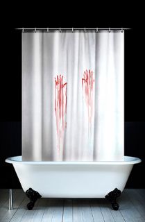 Spinning Hat The Blood Bath Shower Curtain