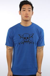 Fourstar Clothing The OG Pirate Tee in Royal