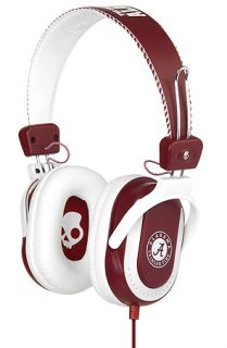 Skullcandy The Alabama Agent Headphones in Maroon